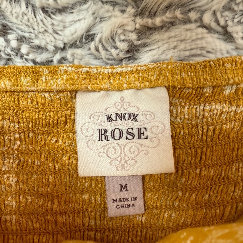Knox Rose Spaghetti Strap Sun Dress w Pockets Size M - Picture 4 of 8